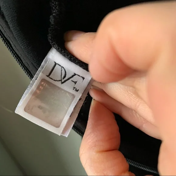 Diane Von Furstenberg DVF Serefina Little Black Dress Ruffle Hem 4 - Picture 8 of 11